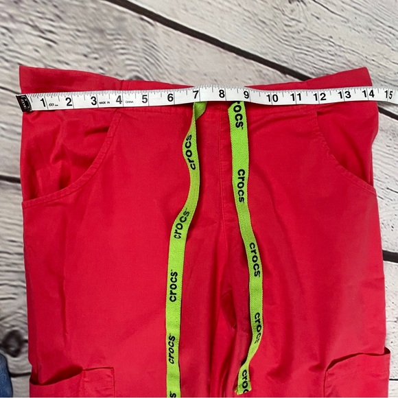 CROCS scrub medical apparel pants with drawstring and pockets, size XSP - Picture 9 of 11